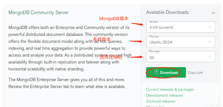 Ubuntu安装MongoDB